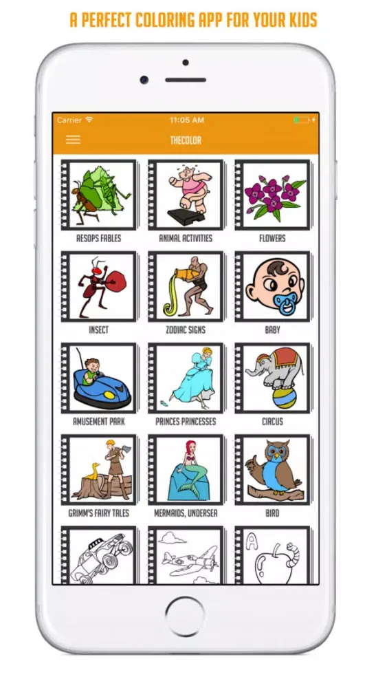 Zrzuty ekranu TheColor - Coloring Book for Kids