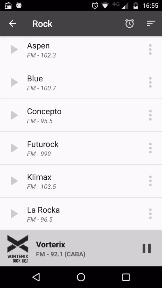 تصاویر On Radio Player
