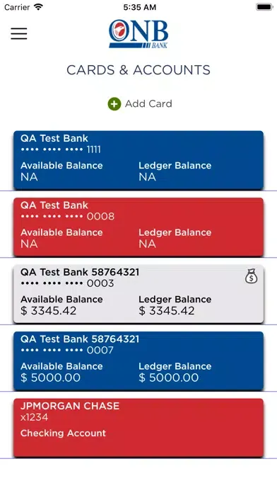 صور ONB CardHUB