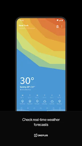 OnePlus Weather Ekran Görüntüleri
