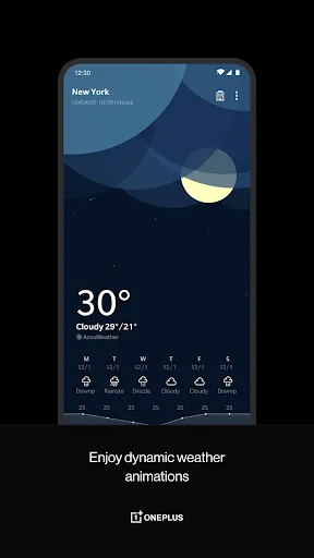 OnePlus Weather Ekran Görüntüleri