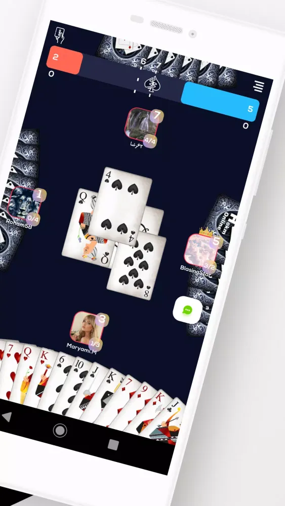 Zrzuty ekranu Spades Online