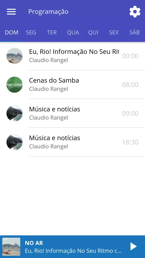 Rádio Eu, Rio Screenshots