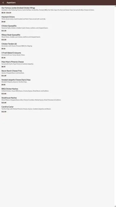 Copper River Grill Screenshots