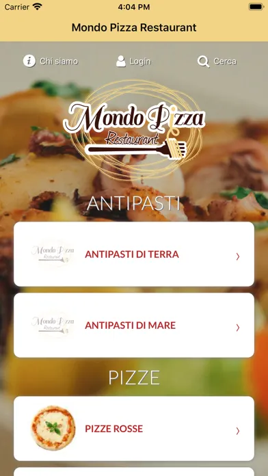 Mondo Pizza Restaurant Ekran Görüntüleri