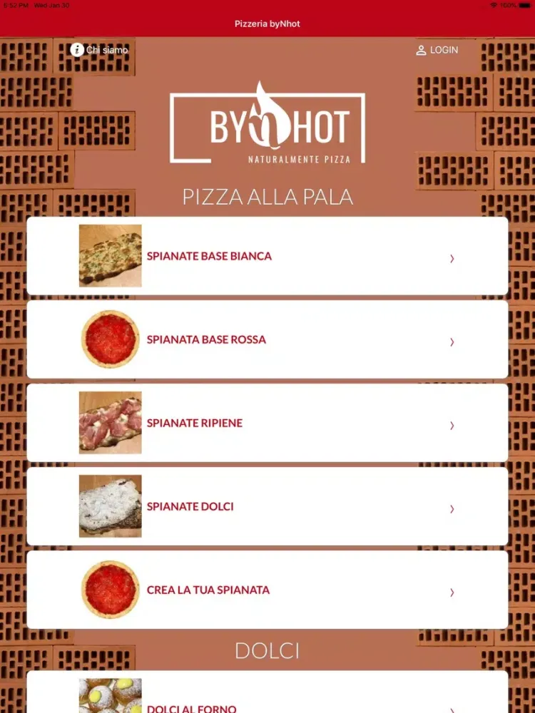 Capturas de pantalla de Pizzeria byNhot iPad