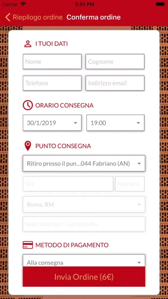 Capturas de pantalla de Pizzeria byNhot