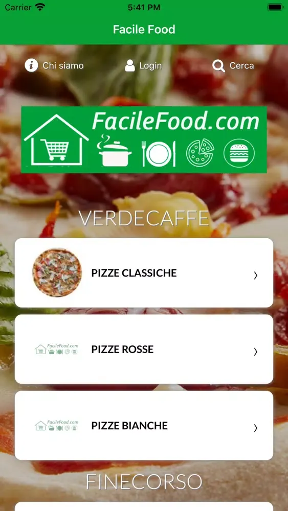 Zrzuty ekranu Facile Food