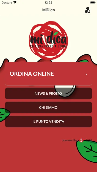ภาพหน้าจอของ MiDica Pizzeria