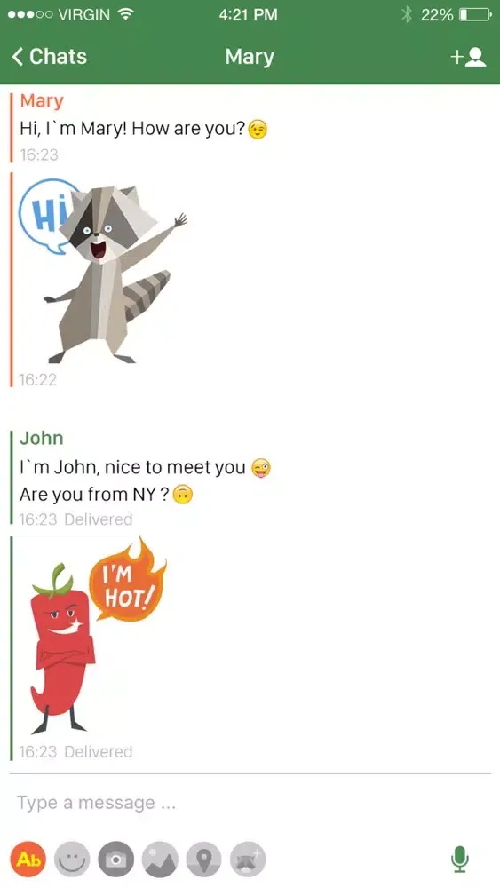 صور Mesk Messenger