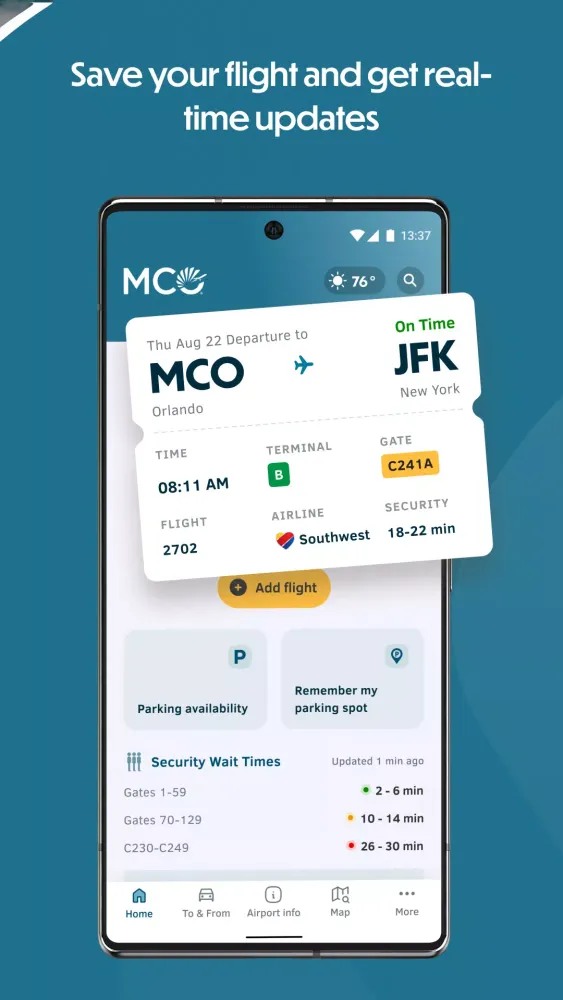 Orlando MCO Airport Screenshots