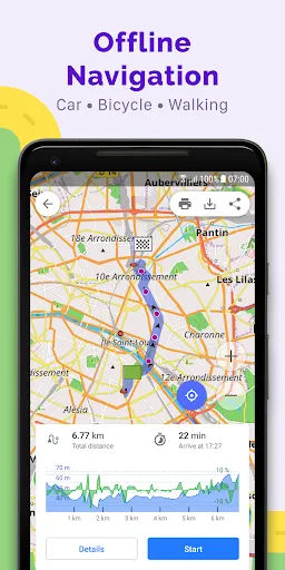 Tangkapan skrin OsmAnd — Maps & GPS Offline