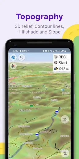 Tangkapan skrin OsmAnd — Maps & GPS Offline