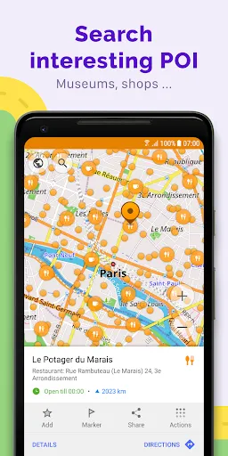Tangkapan skrin OsmAnd — Maps & GPS Offline