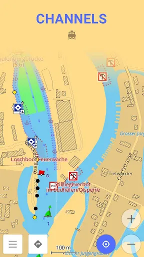Tangkapan layar Nautical Charts — OsmAnd