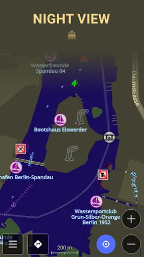 Tangkapan layar Nautical Charts — OsmAnd