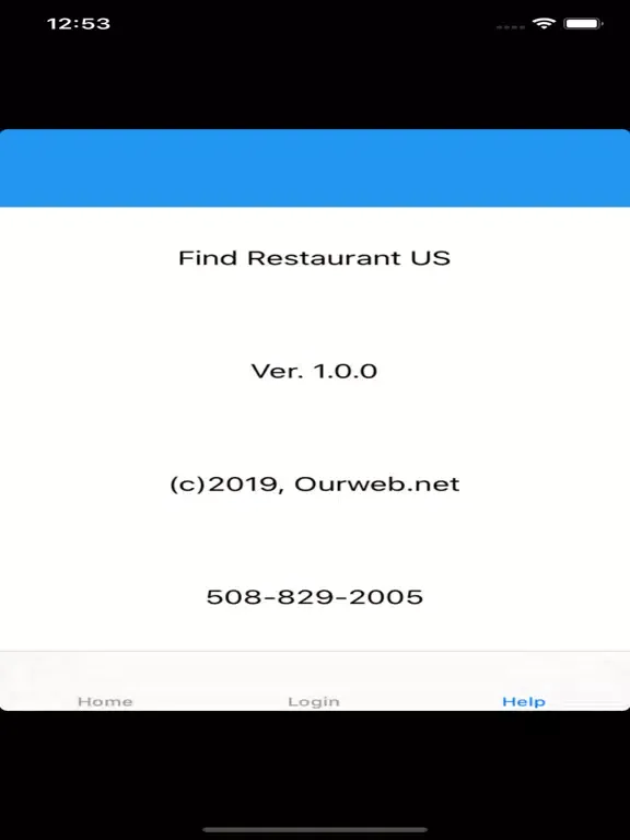 FindRestaurantUSApp iPad  Screenshots