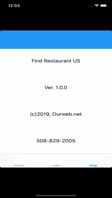 FindRestaurantUSApp Screenshots