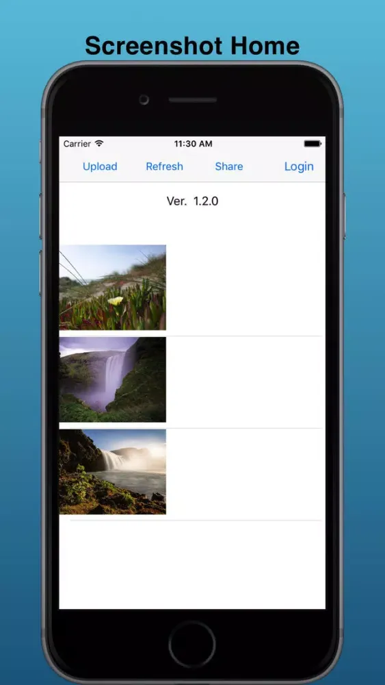 ภาพหน้าจอของ OurPhotoShare