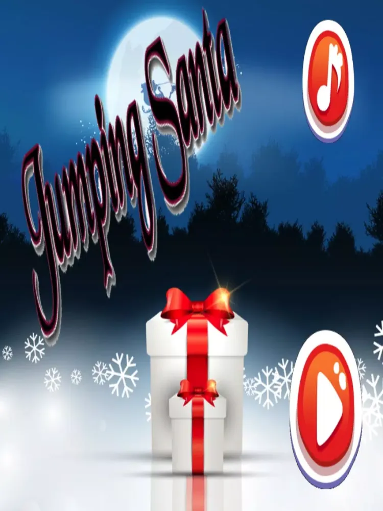Ảnh chụp màn hình của Jumping Santa Fun Pro iPad 