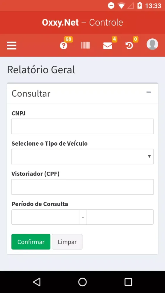 Oxxy Controle Screenshots