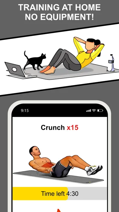 30 day Fitness Coach at home Screenshots
