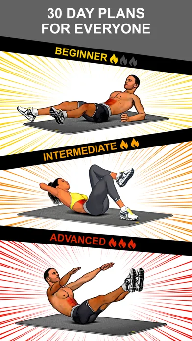 30 day Fitness Coach at home Screenshots