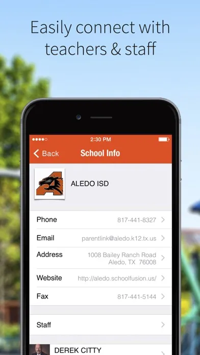 Aledo ISD Screenshots