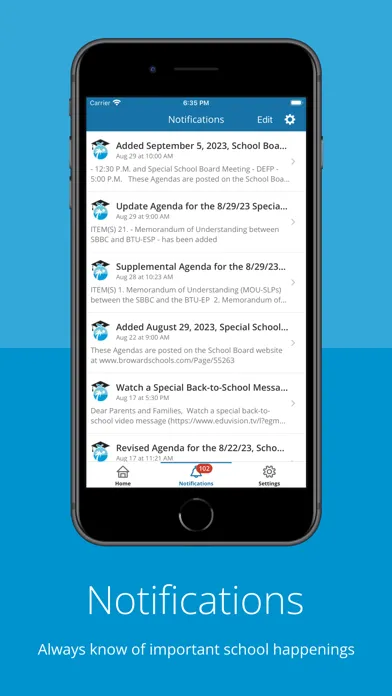 Screenshot di Broward County Public Schools