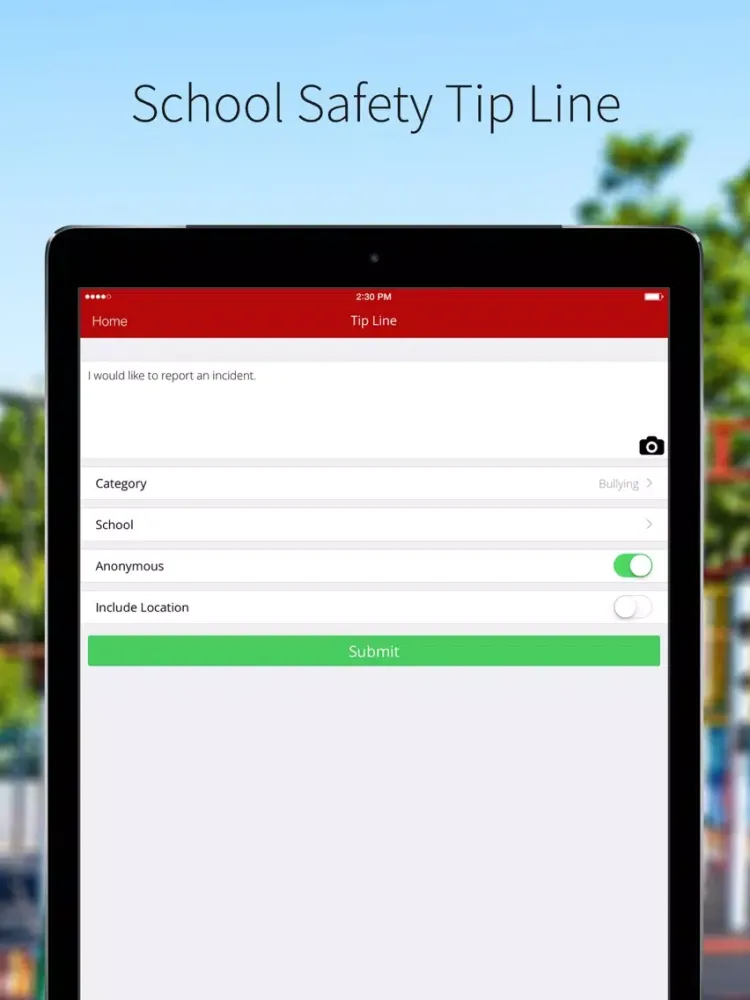 Screenshot di Baldwinsville Central School District iPad 