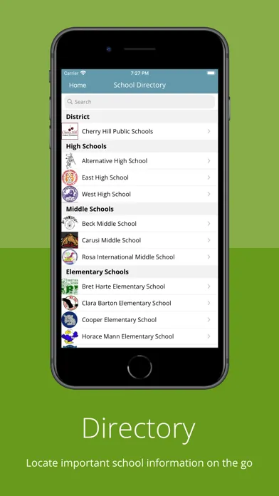 Capturas de pantalla de Cherry Hill Public Schools