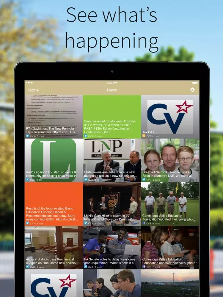 Conestoga Valley SD iPad  Ekran Görüntüleri