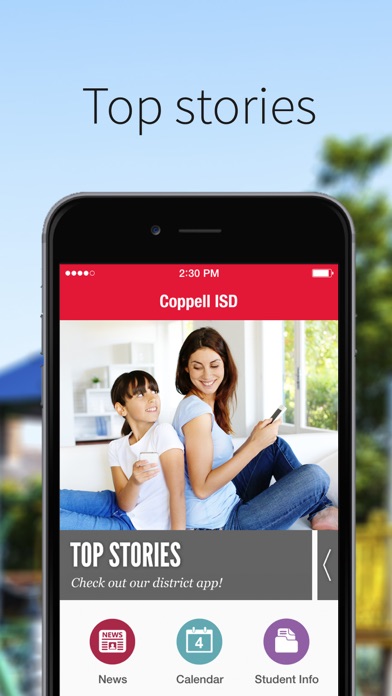 ภาพหน้าจอของ Coppell ISD