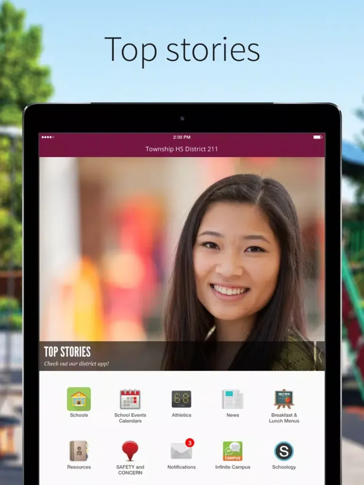 Township HS District 211 iPad 应用截图