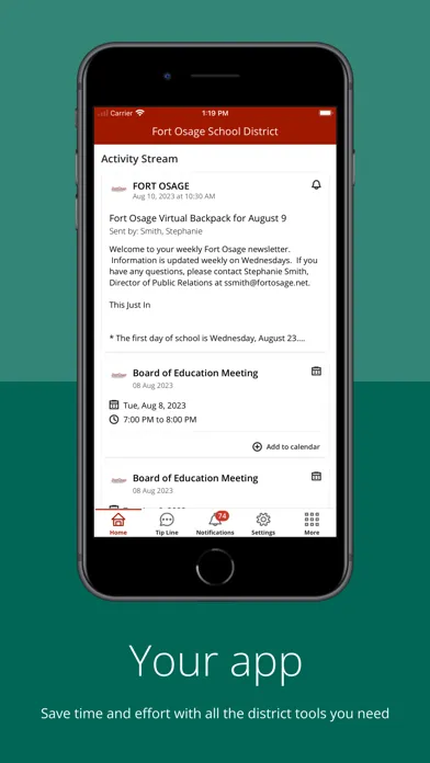 Fort Osage School District Screenshots