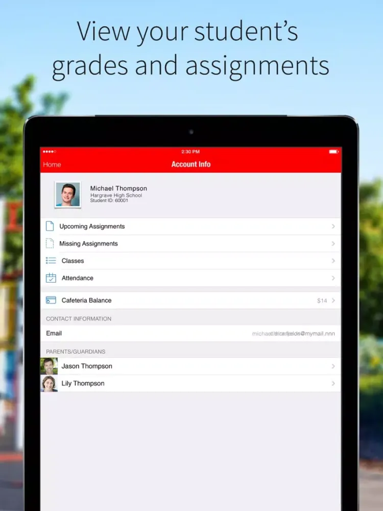 Huffman ISD iPad  سکرین شاٹس