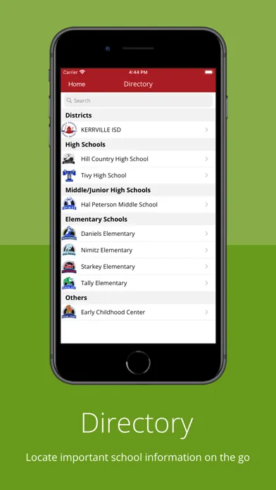 Kerrville ISD Screenshots