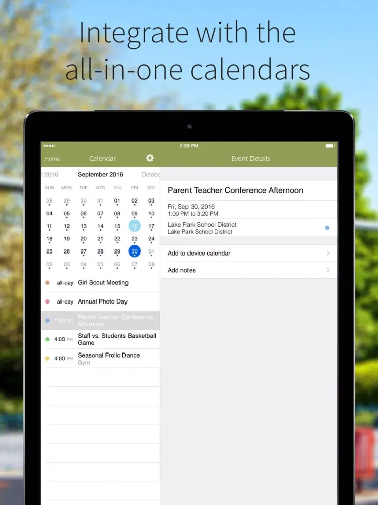 Larkspur-Corte Madera Schools iPad  سکرین شاٹس
