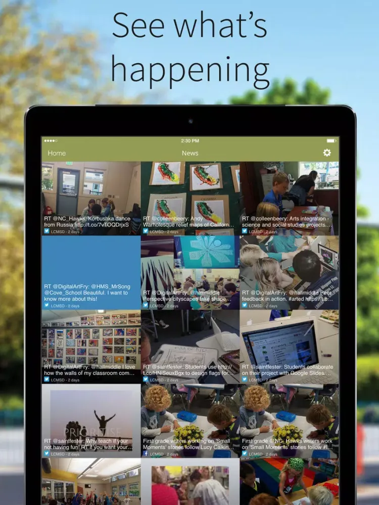 Larkspur-Corte Madera Schools iPad  سکرین شاٹس