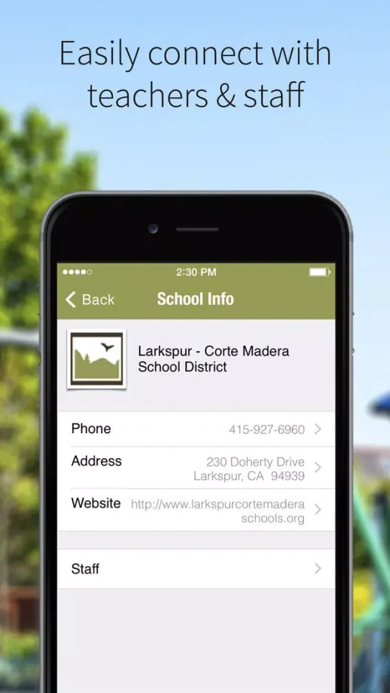 Larkspur-Corte Madera Schools سکرین شاٹس
