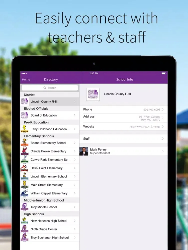 Lincoln County RIII SD iPad  স্ক্রিনশট