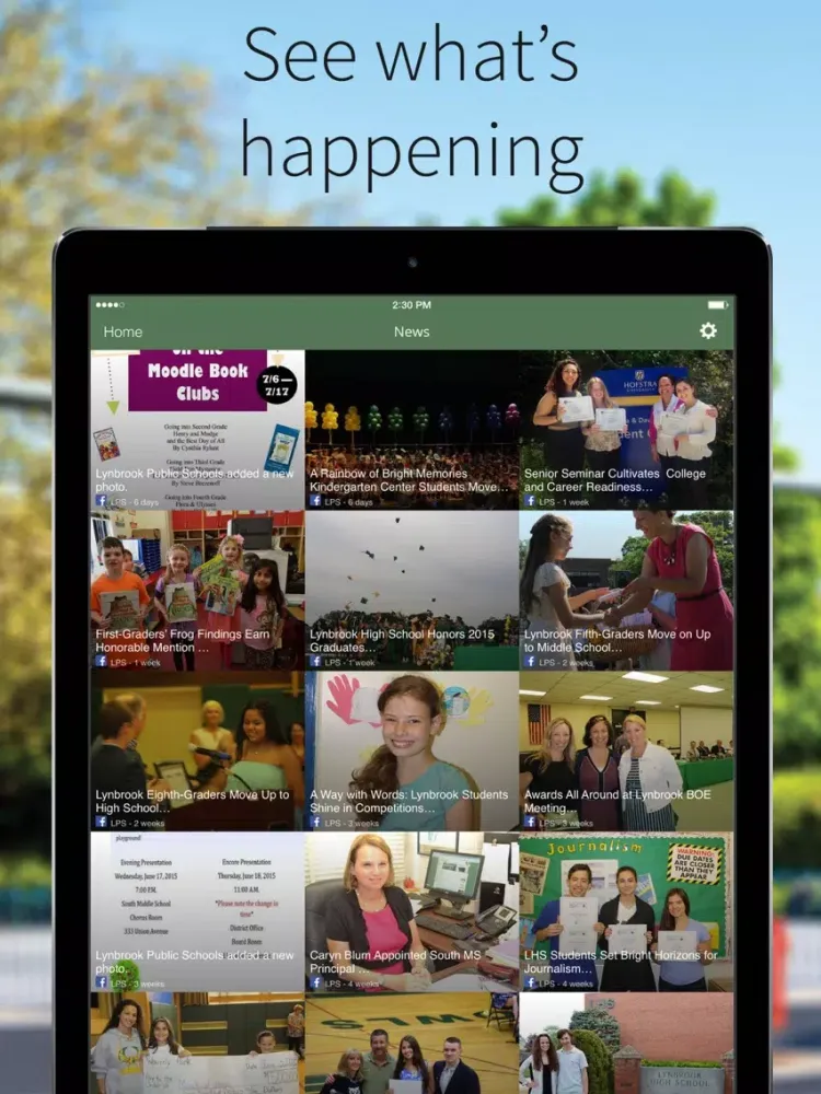 Lynbrook Public Schools iPad  स्क्रीनशॉट