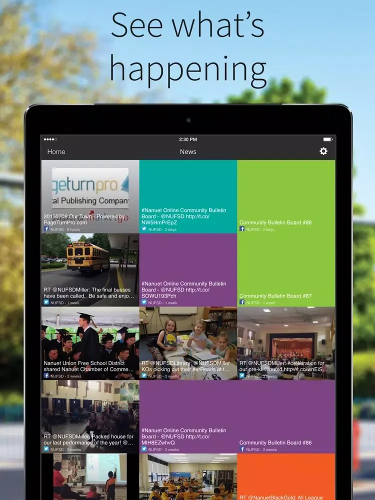 Nanuet School District iPad 應用截圖