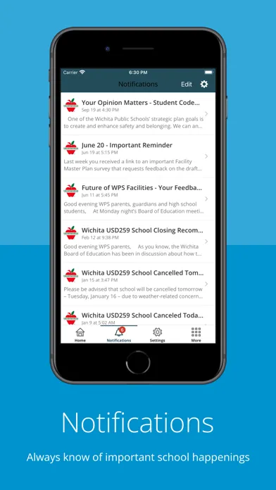 Wichita Public Schools スクリーンショット
