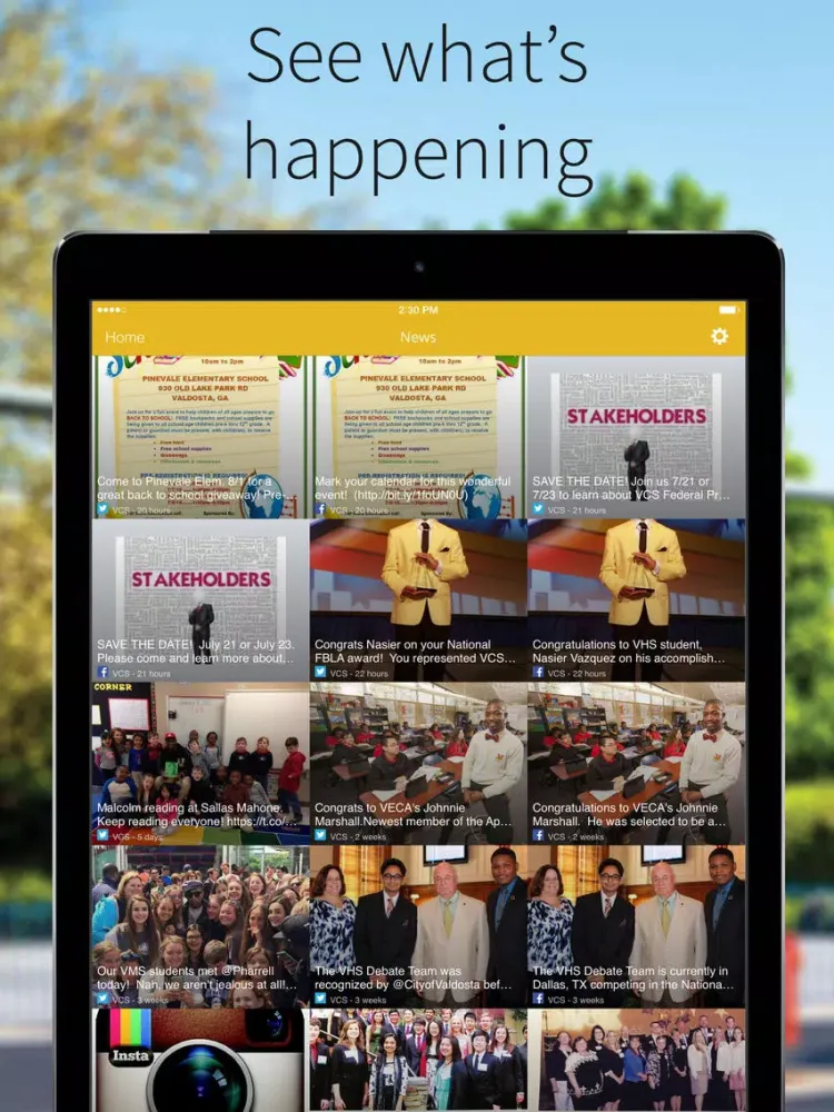 Valdosta City Schools iPad 应用截图