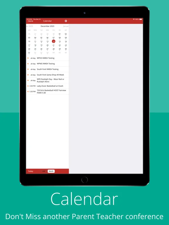 Ảnh chụp màn hình của West Plains iPad 