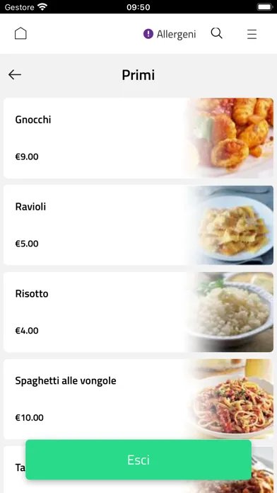 Captures d'écran de Menu MySelf