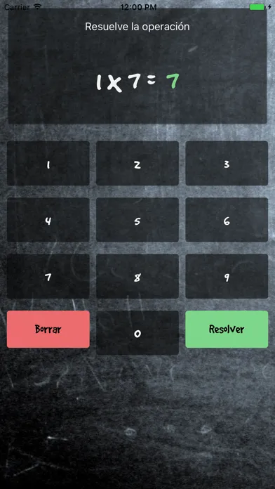 Capturas de pantalla de Tablas de multiplicar con audio
