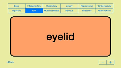 Tangkapan skrin Medical Terms - Flashcards