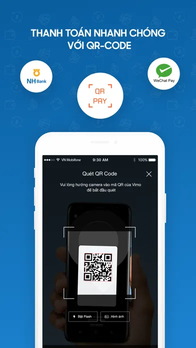 VIMO ví điện tử chuyển tiền Screenshots